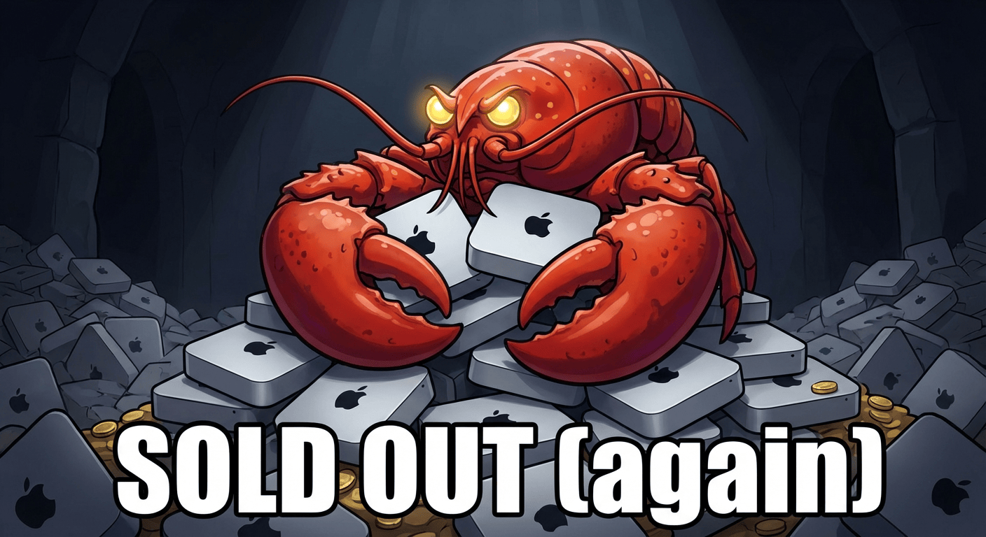 Mac Mini hoarder lobster